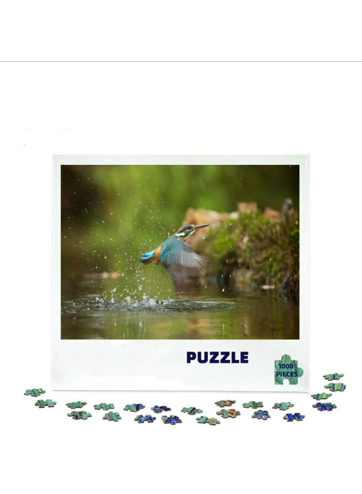 Anna 1000-Piece Thickened Paper Puzzle for Stress Relief and Decoration - Image 1