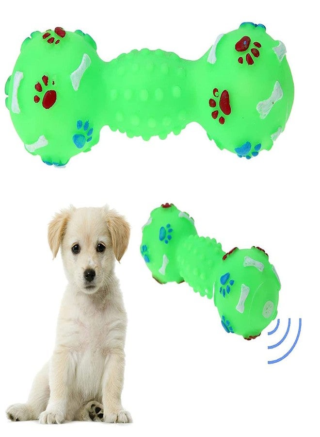 Smart Pups Squeaky Toys for Puppy,Dumbbell-Shaped Toys for Teething, Dog Chew Toys with Squeak Puppies Toys for Small Dogs and - Image 1