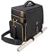 ENHANCE Tabletop DnD Bag RPG Adventurers Dungeons and Dragons Accessories Bag with Miniatures Storage Mat Holder DnD Dice Token Pockets Fits 48 DnD Books DM Guide Players Handbook Black - Image 2