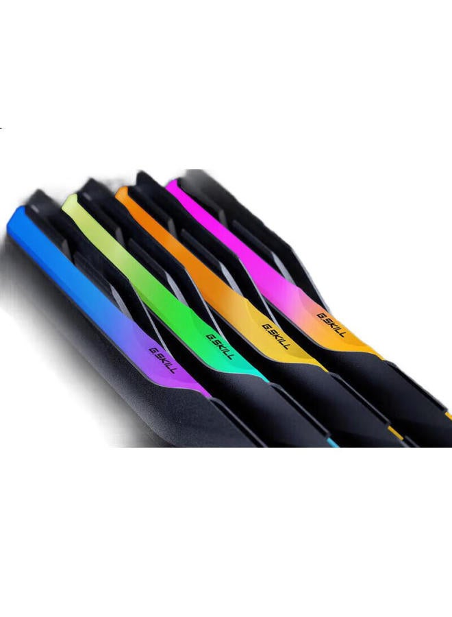 G.Skill 32Gb (16Gx2) Ddr5 6800 Desktop Memory Module - Trident Z Rgb Light Bar (Dark Mist Black) / Intel Xmp / C34 - Image 2