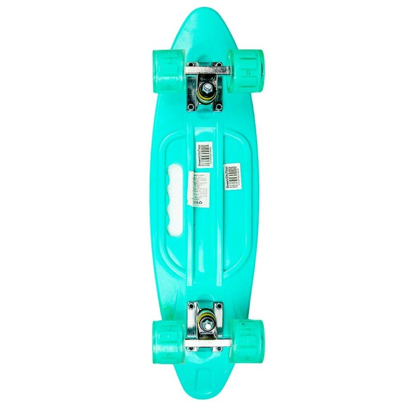 Dream Land Colorful Mixed Shapes Baby Blue Skate Board - 212 - Image 3
