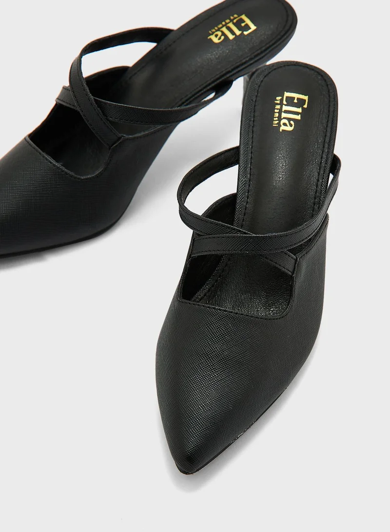 ELLA Crossover Strap Pump