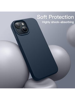 BORTONY iPhone 15 Plus Case 6.7 Inch Silicone Silky-Soft Touch iPhone 15 Plus Cover Full-Body Slim Thin Phone Case Shockproof Protective Case Cover for Apple iPhone 15 Plus  - Image 4