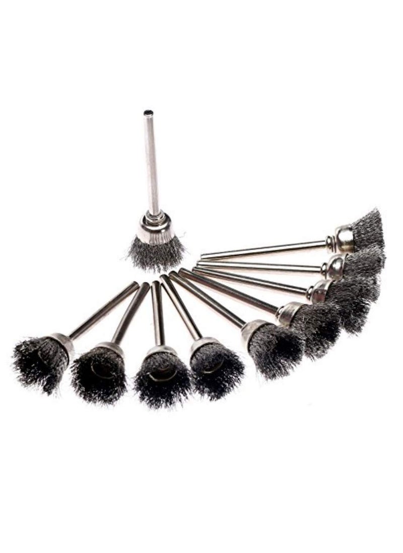 DIY Crafts DIY Crafts Pack Of 10 Pcs Design No 1 Stainless Steel Wire Wheel Brushes Rot Pack Of 10 Pcs Design No 1  - Image 4