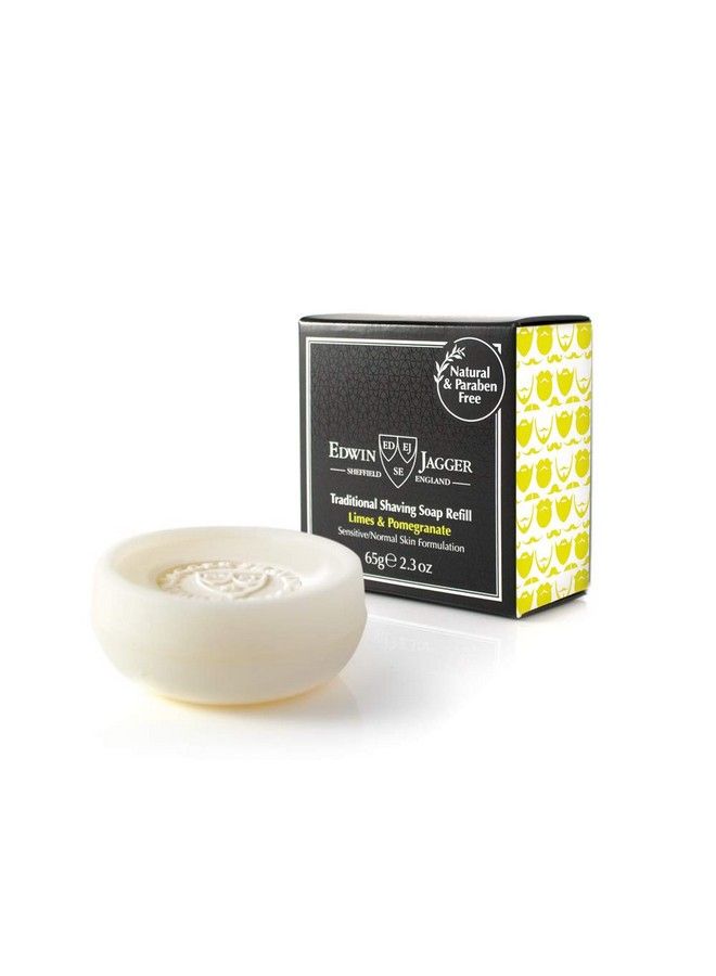 Edwin Jagger Lime Pomegranate Shaving Soap - Image 1