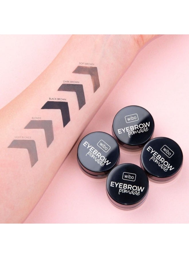 Wibo Eyebrow Pomade Contouring and Filling Black Brown 3.5g - Image 3