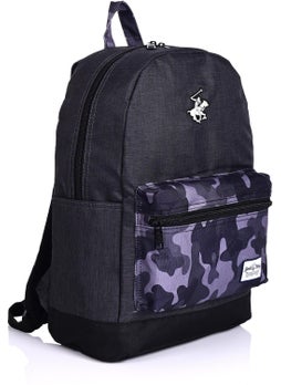 BEVERLY HILLS POLO CLUB 75554 School Backpack Black Camouflage  - Image 4