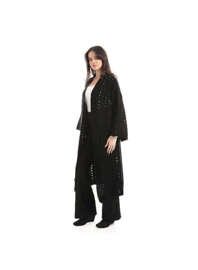 Coctail cardigan-17495-black - Image 2