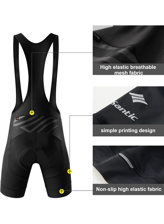 Santic Cycling Bib Shorts Bib Pants Bike Shorts Men Cycle Pants Cycling Pants - Image 5
