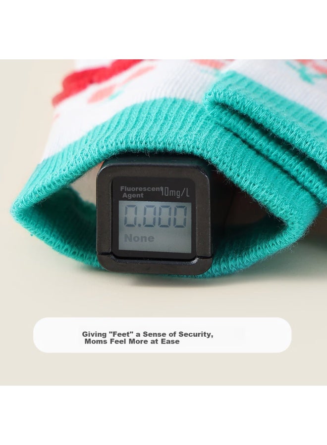 Mqdmini Kids Girls Socks Spring Cotton 5 Pairs Sweet Casual Socks Fairy Tale Elements - Image 2