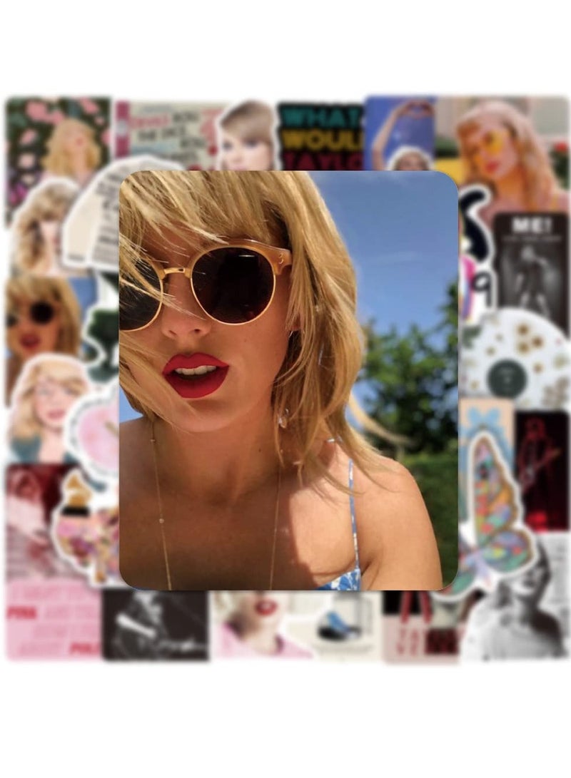 Taylor Swift Album Stickers - 100PCS Waterproof Vinyl Stickers for Water Bottles, Laptops, Music Fans, Party Favors, Decorations, Gifts for Girls and Teens. - Image 4