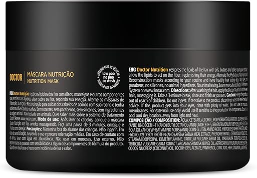 INOAR Doctor Nutrition Hair Mask 250gr - Image 4