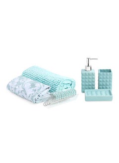 17-Piece Bathroom Set, Teal - pzsku/Z3888D0B801DDA43D5826Z/45/_/1712065322/dcc4740b-530a-4678-af42-6067a2f78f28