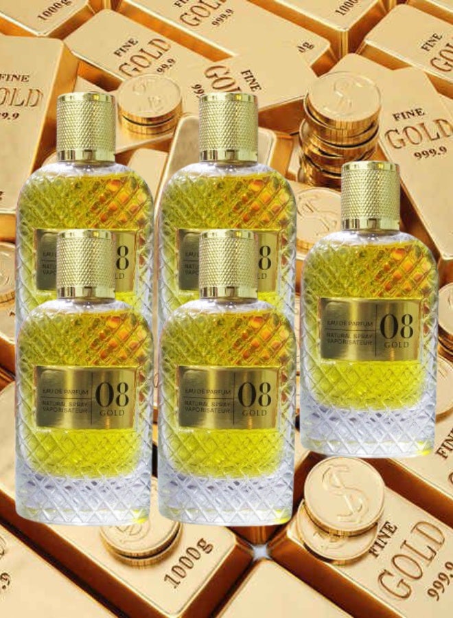 تي أر آي 5 قطع عطر 08 جولد 100 مل - Image 1