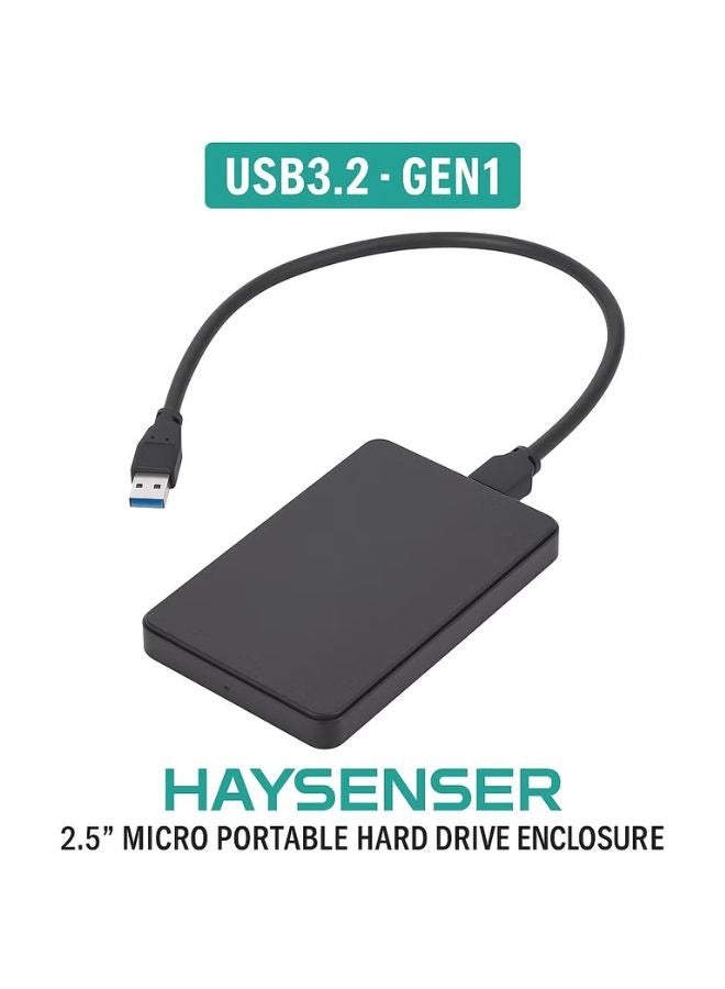 Haysenser USB3.2 GEN1 HDD Case 3.0 | 2.5" micro portable disk | ultra speed | Gaming hard disk - Image 1