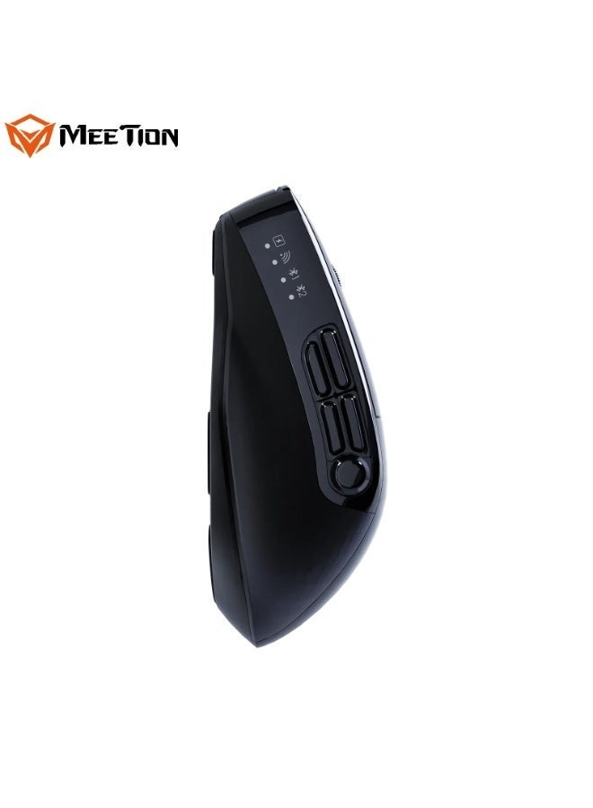 MEETION Programmable Triple Mode Wireless Mouse Anywhere3 Compatible On Any Surface Whisper Quiet Clicks Adjustable 6 levels DPI Smart Light Indicators Multi-Device Compatibility Tri-Mode Connectivity - Image 4