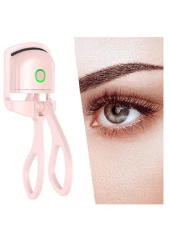 OASIS-TH Heated Eyelash Curler Rechargeable Electric Eyelash Curler with Silicone Heating Pads  - Image 1