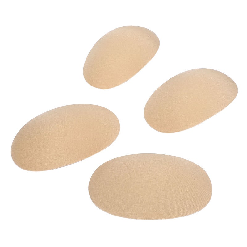 2 Pairs Shoulder Pads Removable Self Adhesive Non Slip Shoulder Pads Skin Color for Womens Mens Clothing - Image 4