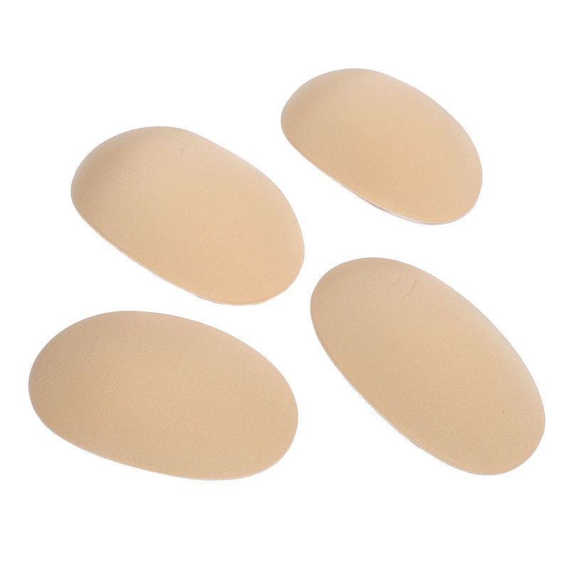 2 Pairs Shoulder Pads Removable Self Adhesive Non Slip Shoulder Pads Skin Color for Womens Mens Clothing - Image 5