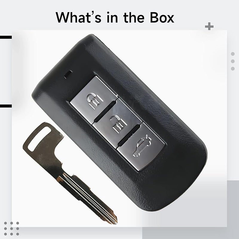 Id46 Chip 3 Button Key Fob 433Mhz Remote Control With Sturdy ABS Housing - Image 3