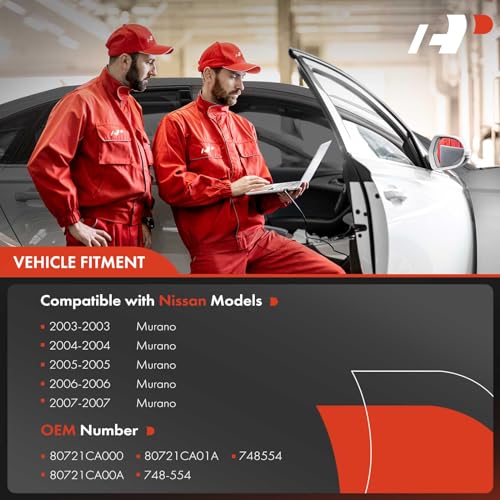 A-Premium Power Electric Window Regulator with Motor Compatible with Nissan Murano 2003-2007 Front Left Driver Side - Image 2