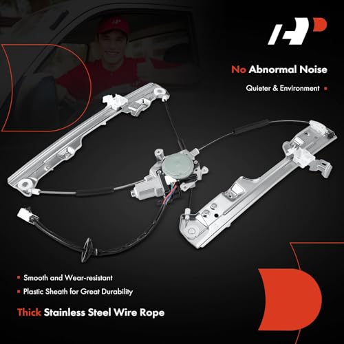 A-Premium Power Electric Window Regulator with Motor Compatible with Nissan Murano 2003-2007 Front Left Driver Side - Image 5
