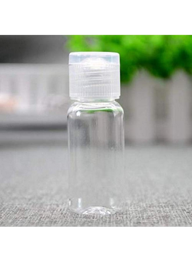 tupwel 12Pcs 15Ml0.5Oz Bpa Free Empty Clear Plastic Bottle With Clear Flip Cap Jar Pot Vial Container For Emollient Water Sample Shower Gel Makeup Lotion Emulsion - Image 4