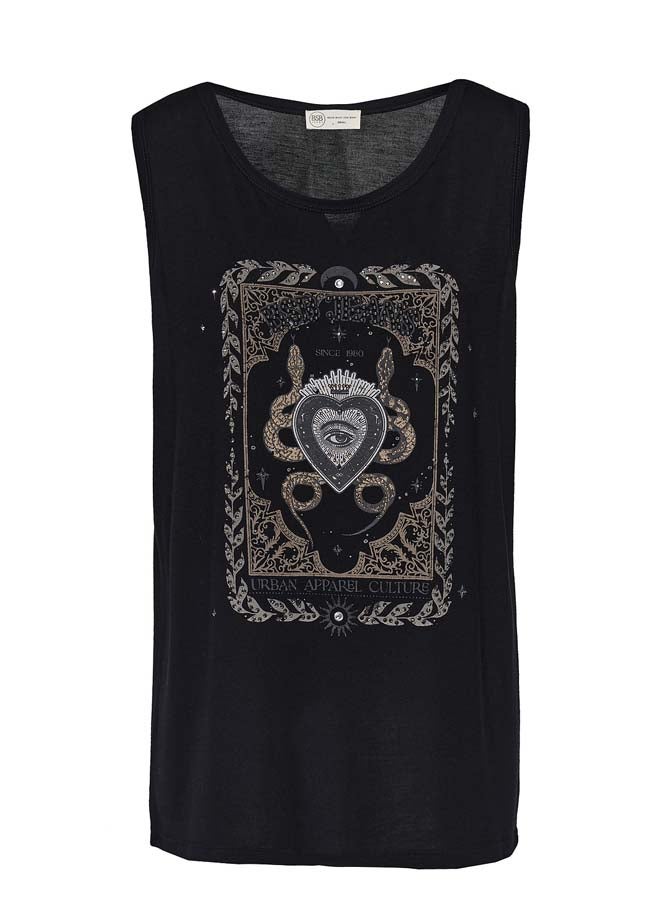 BSB Sleeveless blouse with print - Image 4