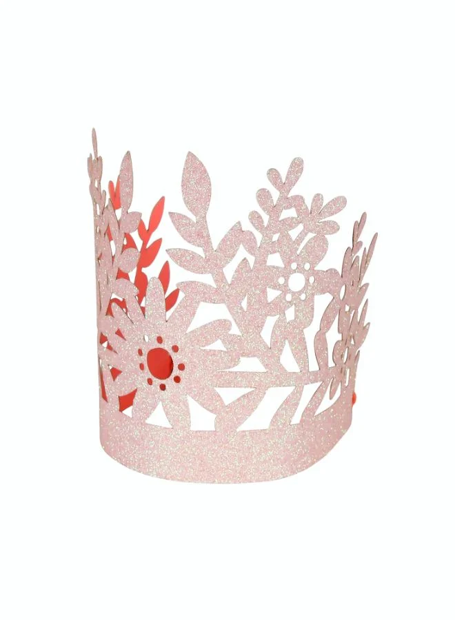Meri Meri Pink Glitter Crown