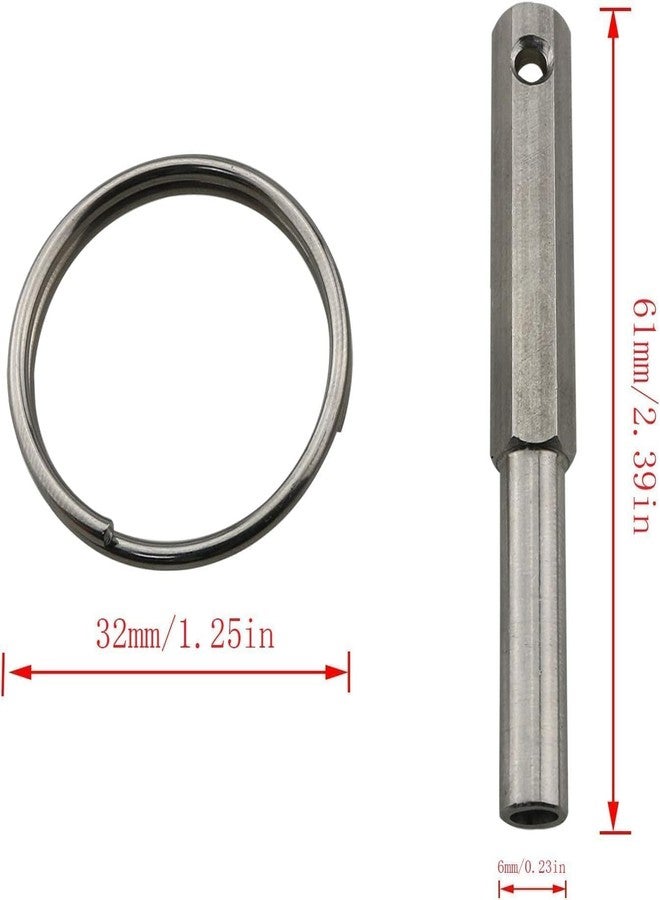 NOQUKA Premium Coffee Machine Repair Key and Wrench Set with Gasket - Portable Stainless Steel Tools for Jura Capresso, Enhanced with Magnetic Feature - Image 2