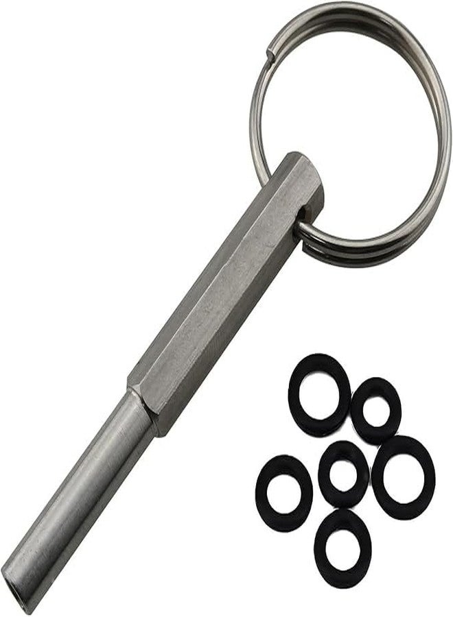 NOQUKA Premium Coffee Machine Repair Key and Wrench Set with Gasket - Portable Stainless Steel Tools for Jura Capresso, Enhanced with Magnetic Feature - Image 1