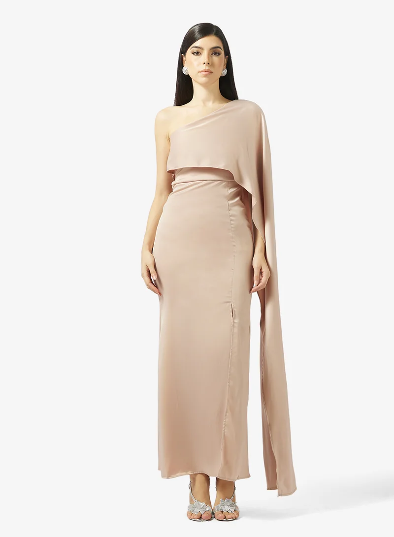 Ella Limited Edition One Shoulder Dress With Trail