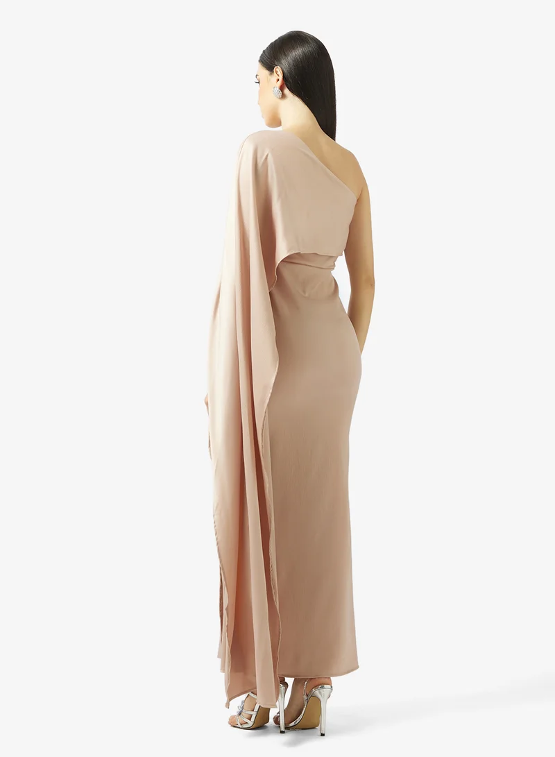 Ella Limited Edition One Shoulder Dress With Trail