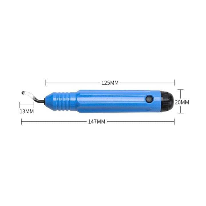 BEADS & CRAFT : Professional Deburring Tool Set | Deburring Cutters Set | Burr Remover | Hand Tool for Wood Aluminum Copper and Steel Burr Handle (Pack of 1pc) - Image 2
