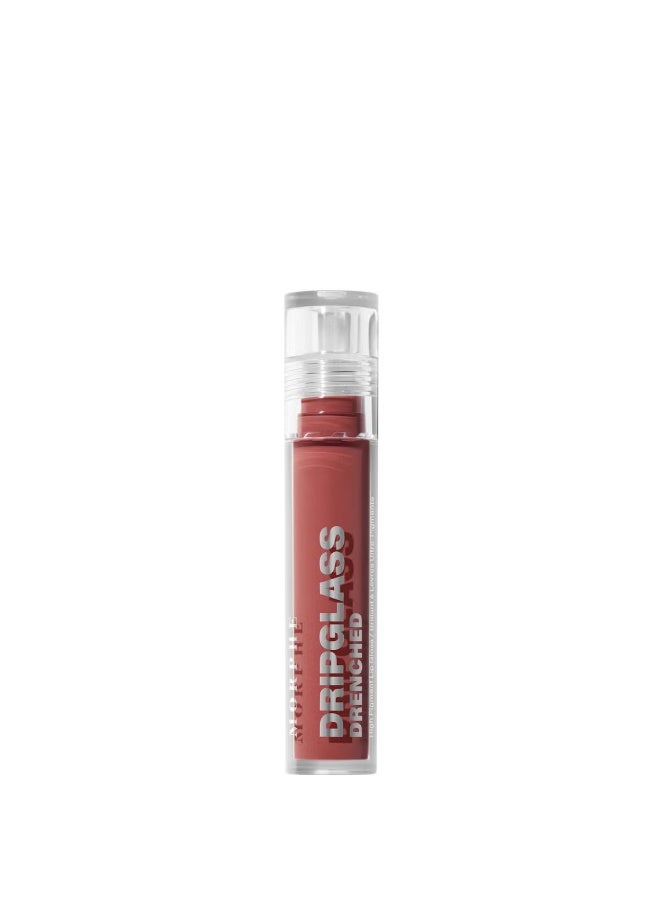 Morphe Dripglass Drenched High Pigment Lip Gloss - Deep Brick - Image 3