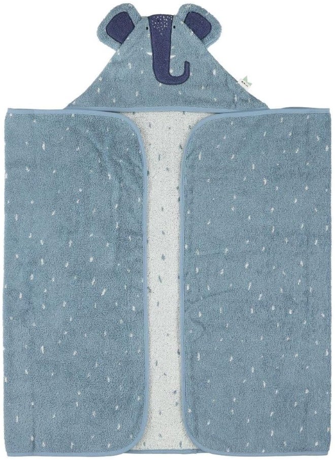 Trixie - Hooded Towel, 70X130Cm Mrs. Elephant - Image 1