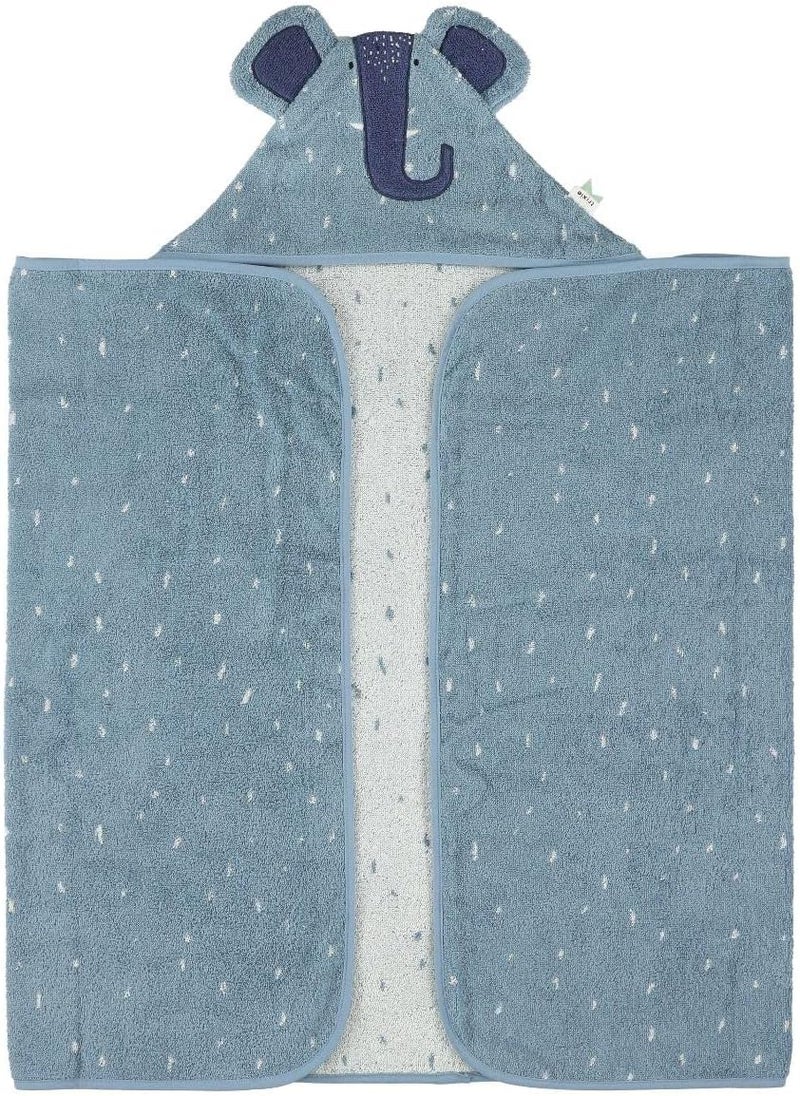 Trixie Hooded Towel - Mrs. Elephant, 70x130cm - Image 1