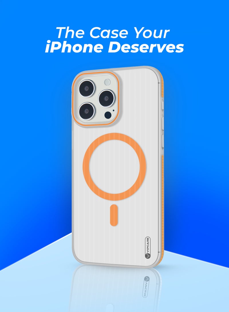 Vipcare Iphone 14 Pro PC Case with Magcase Magnetic Charging Case Scratch Resistant Camera Protection Silicone Case for Iphone 14 Pro - Image 4