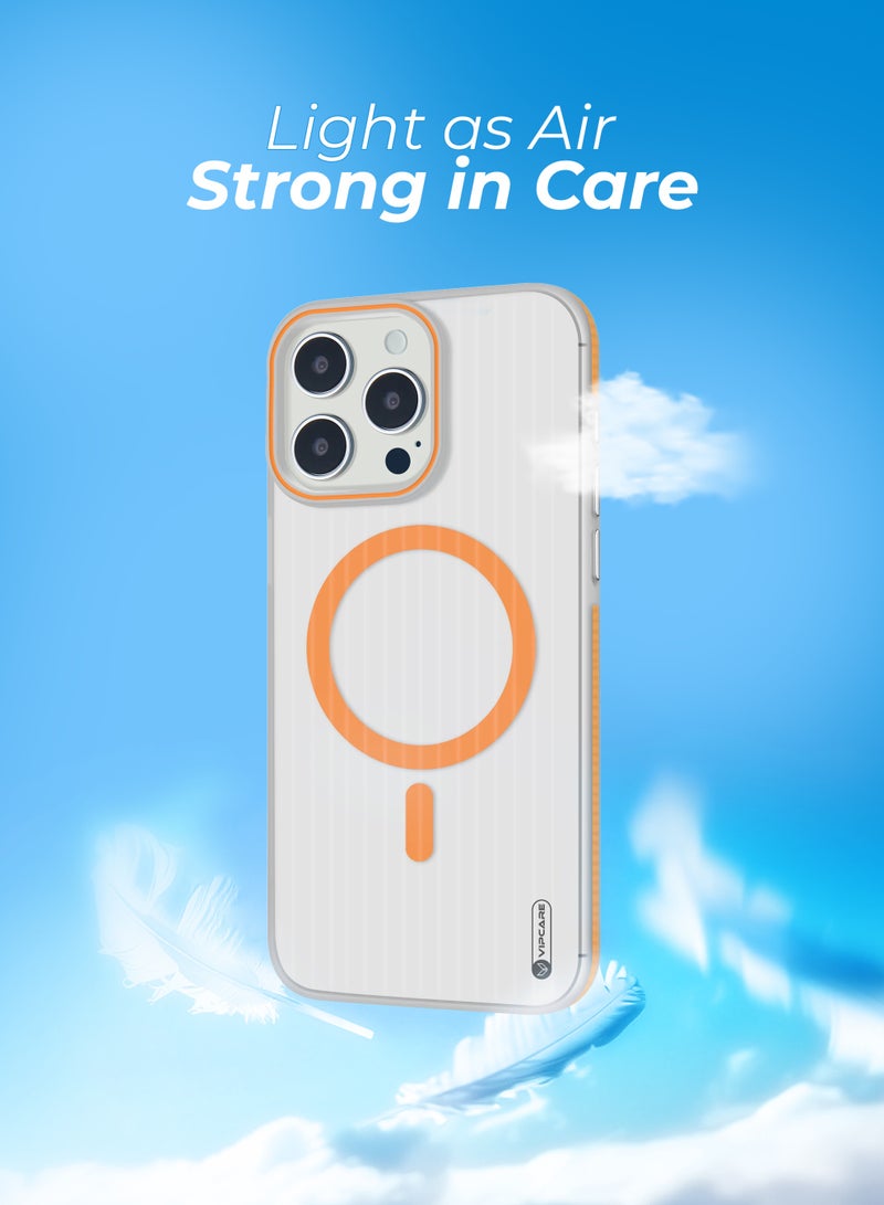 Vipcare Iphone 14 Pro PC Case with Magcase Magnetic Charging Case Scratch Resistant Camera Protection Silicone Case for Iphone 14 Pro - Image 2