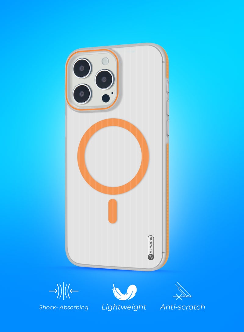 Vipcare Iphone 14 Pro PC Case with Magcase Magnetic Charging Case Scratch Resistant Camera Protection Silicone Case for Iphone 14 Pro - Image 5