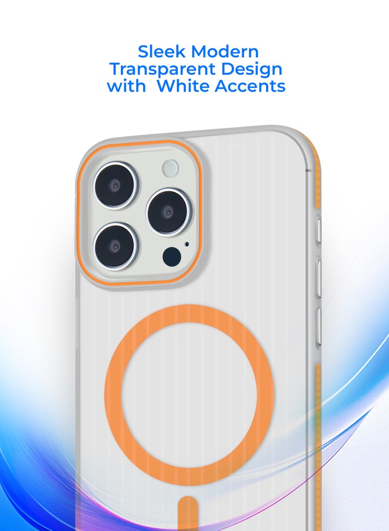Vipcare Iphone 14 Pro PC Case with Magcase Magnetic Charging Case Scratch Resistant Camera Protection Silicone Case for Iphone 14 Pro - Image 3