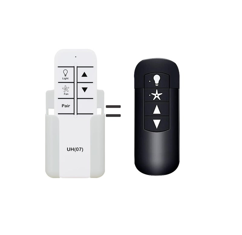 DALAZHAER Replacement for Hunter Ceiling Fan Remote Control K6266-02,K6266-03,K6266-04,K6266-13,Compatible with Green Receiver Only (Not for Black/Blue/White Receivers) - Image 1