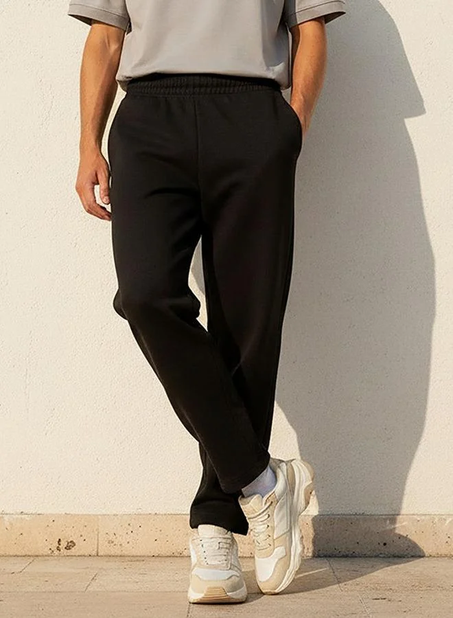 Splash FAV Youth Relaxed Fit Interlock Joggers with Elasticated Waist
