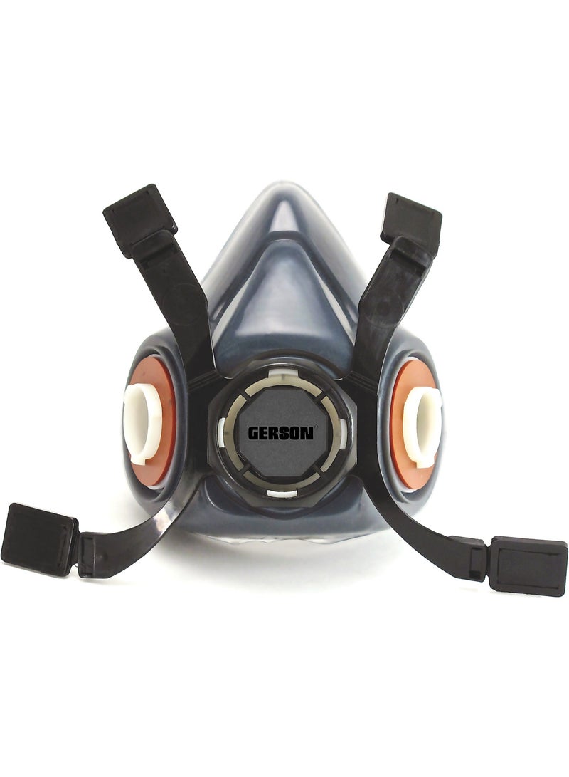 GERSON 9350 Silicone Half Mask Face Piece Respirator (Large) - Image 1