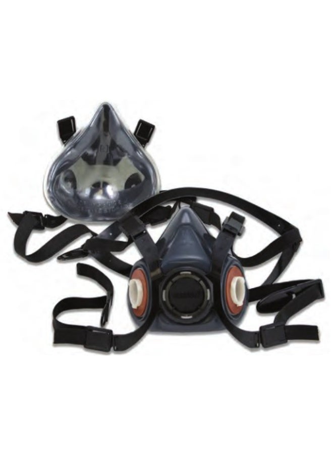 GERSON 9350 Silicone Half Mask Face Piece Respirator (Large) - Image 2