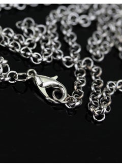 Zchiko Zchiko Game of Thrones House Stark Wolf Head Necklace Pendant. (Color: silver)  - Image 4