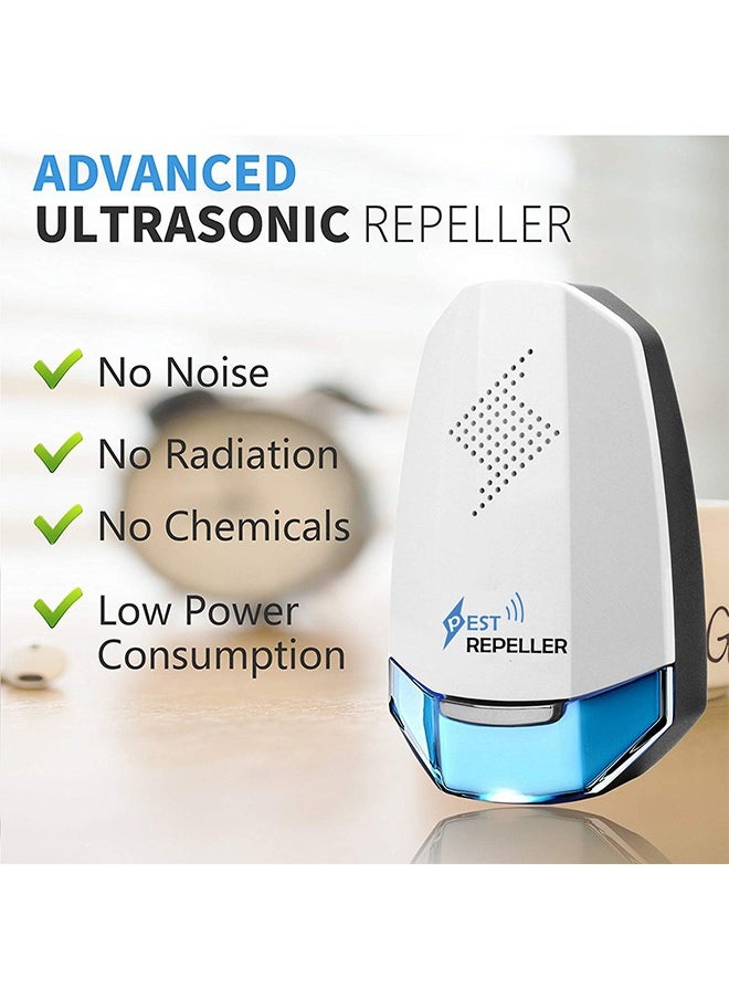Pest - Electronic Rodent and Insect Repellent Device, Ultrasonic Pest Conttol Plug, Electronic Insect Defender, Indoor Reject - Image 1