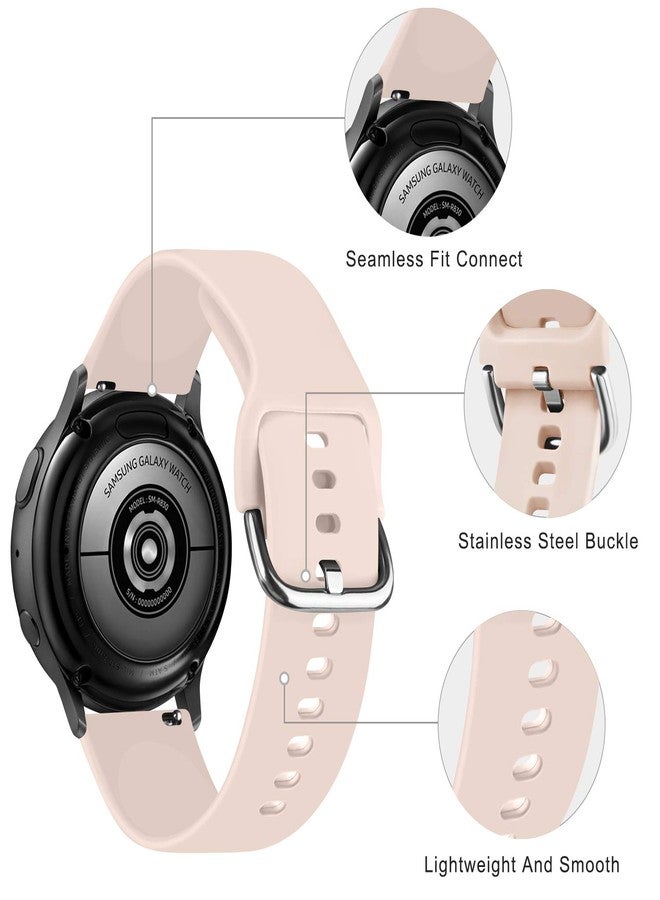 Vanjua Bands for Amazfit Bip 3 / Bip 3 Pro Band Women Men, Amazfit Bip U Pro / Bip / Bip Lite / Bip S / Bip S lite / Bip U, 20mm Quick Release Soft Silicone Replacement Strap for Amazfit GTR mini / - Image 2