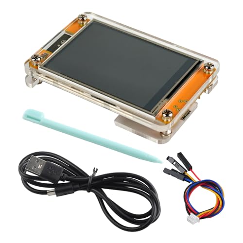 DIYmall 2.8inch ESP32-2432S028R Display with Acrylic case Resistive Touchscreen 240x320 TFT ILI9341 Driver LCD Module WiFi+BT ESP32 Development Board for Arduino IoT - Image 1