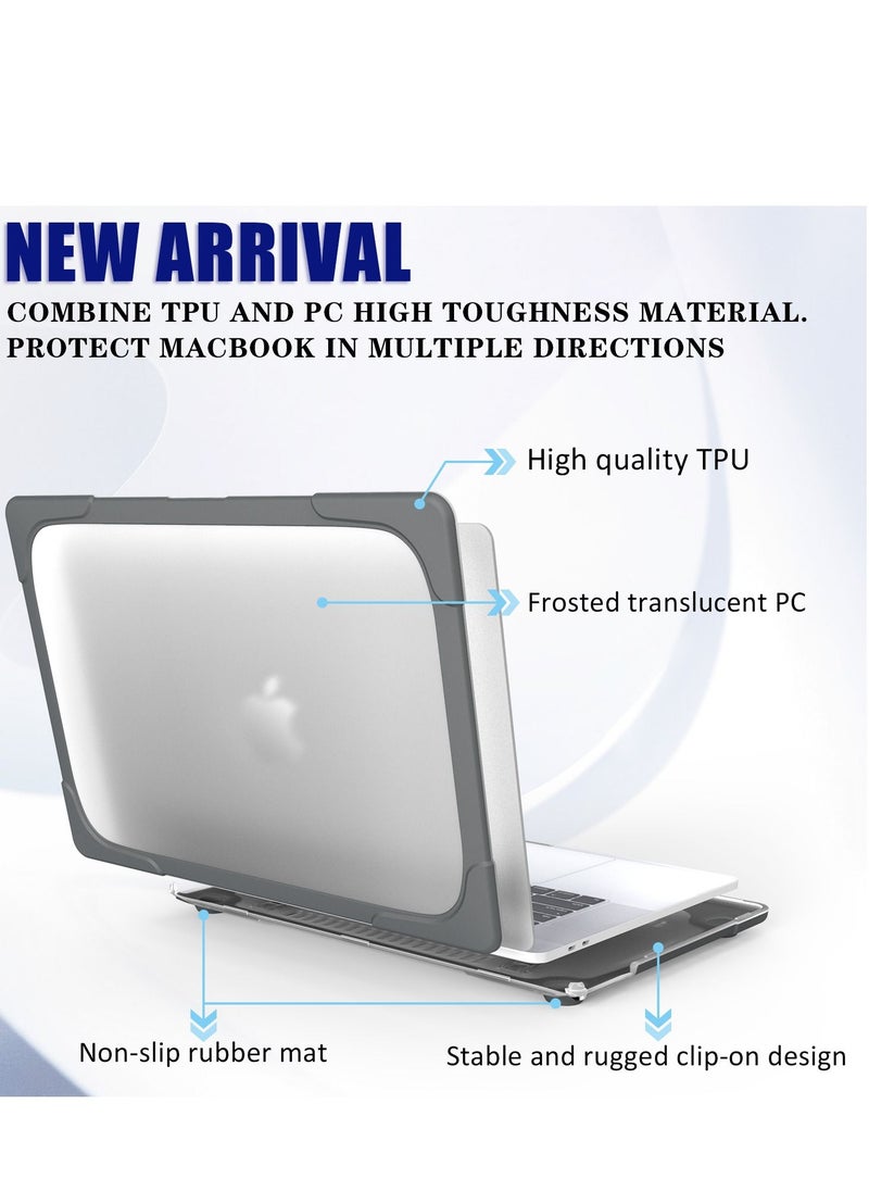 GULFLINK - Hard Shell Case Cover with Kickstand Shockproof Function for MacBook Pro (A2141) 16 inch - Image 1